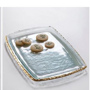 Brand new annieglass tray